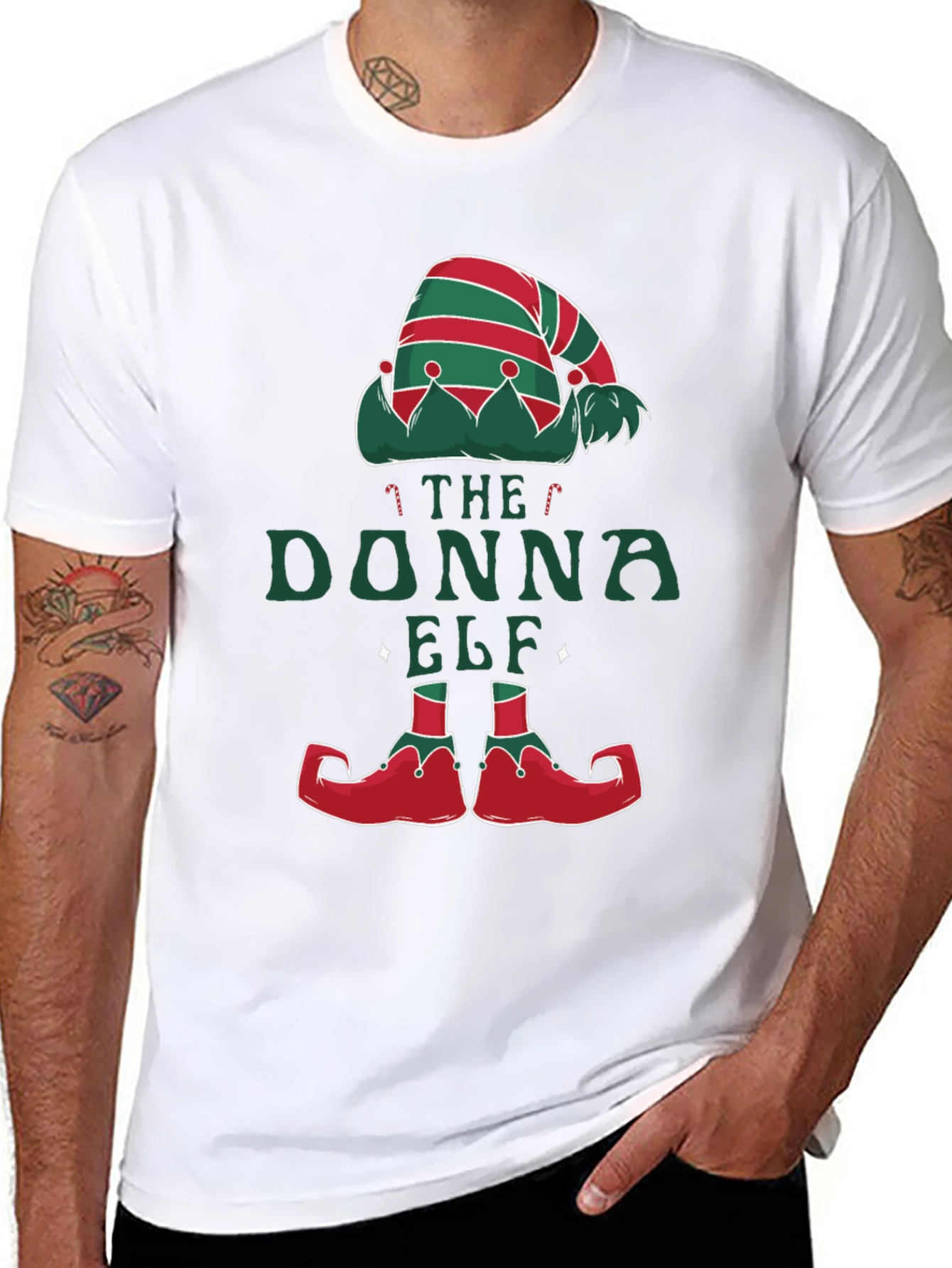 Camiseta Hombre Donna Elf