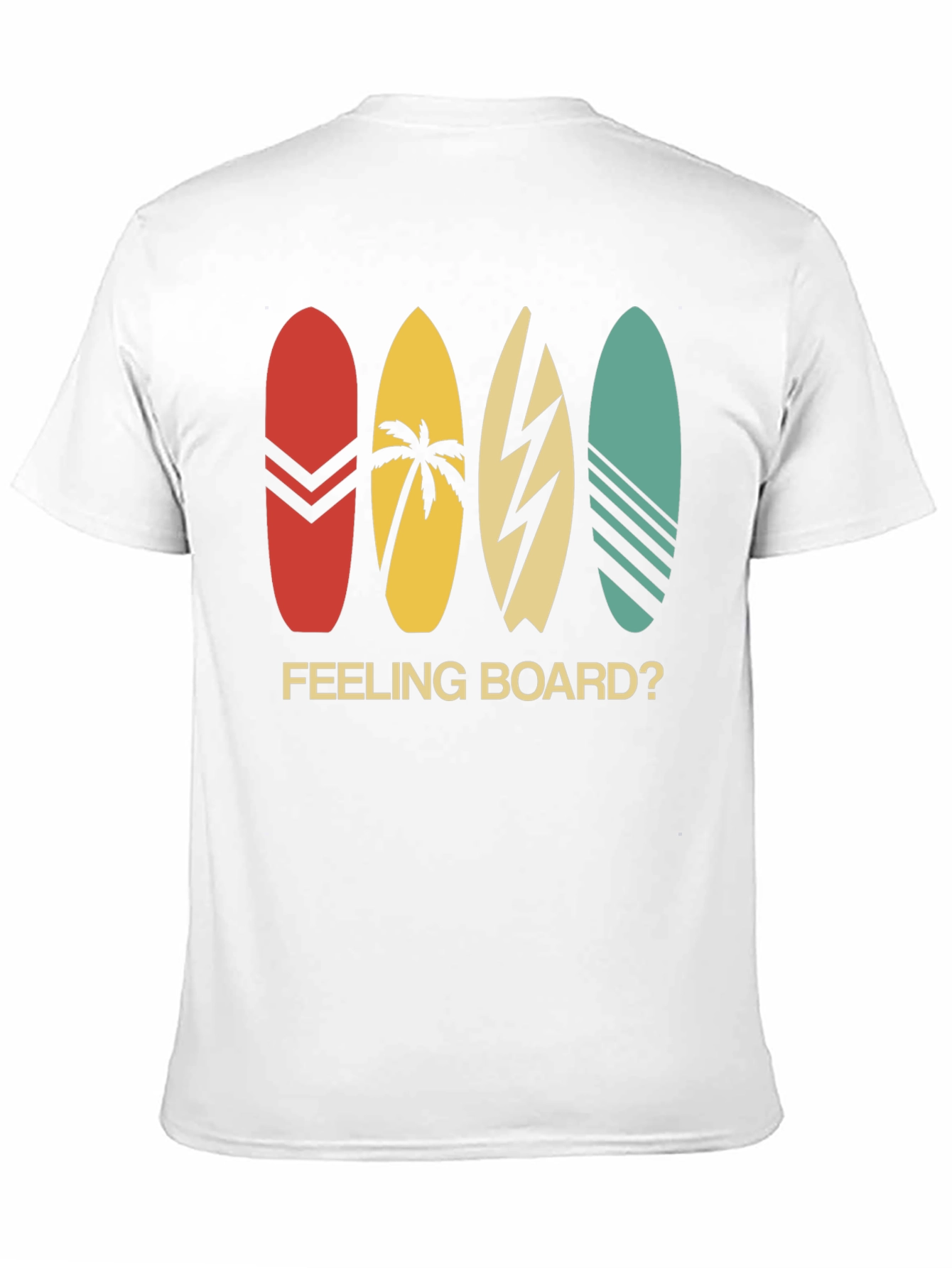 Camiseta Negra Estampada Feeling Board?