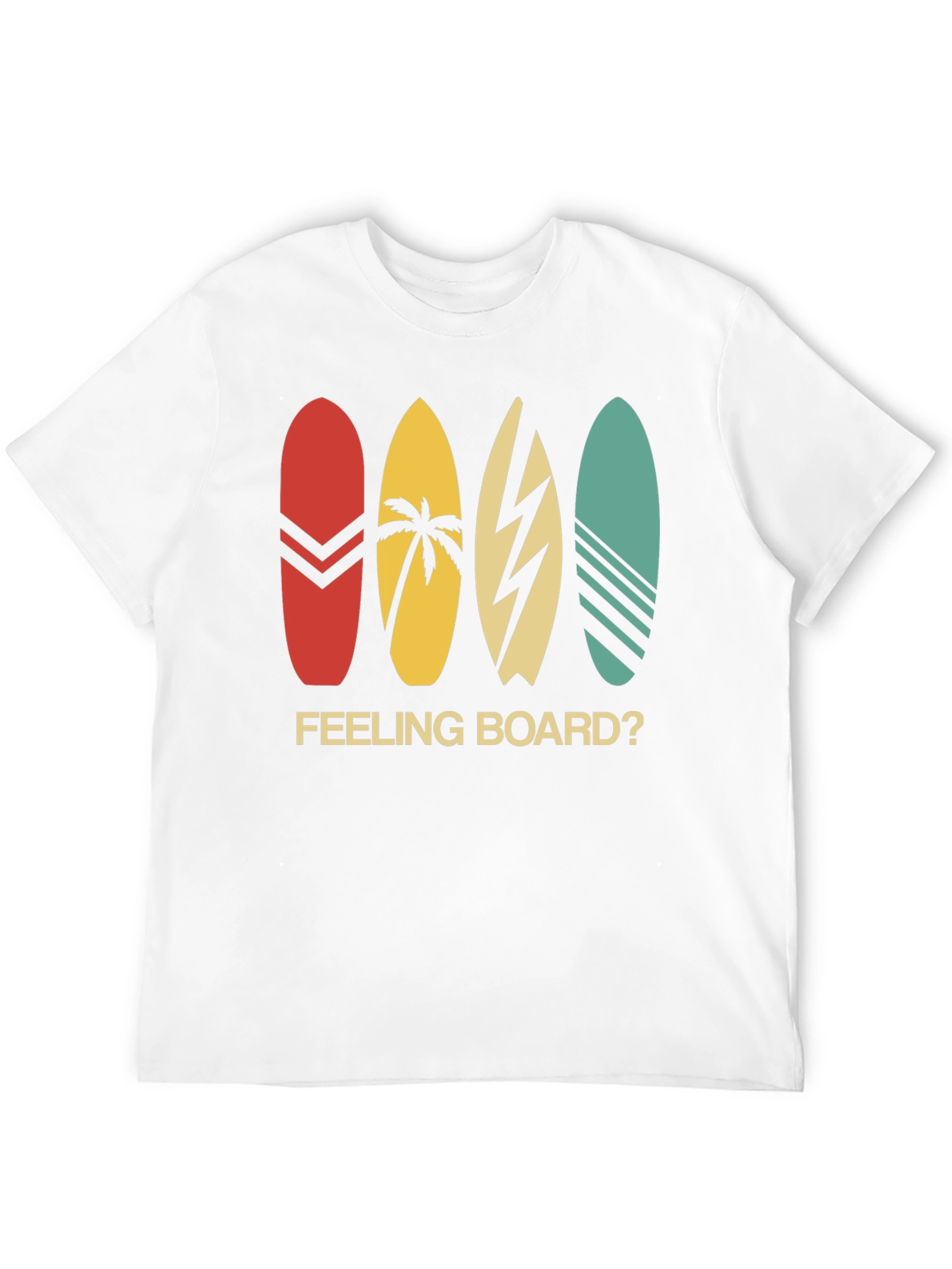 Camiseta Negra Estampada Feeling Board?