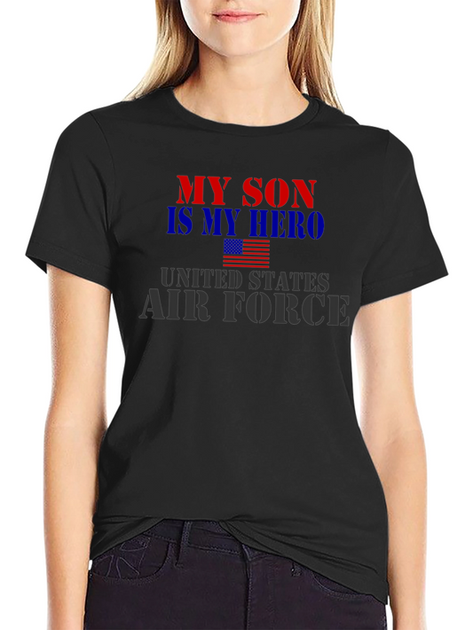 Camiseta My Son Is My Hero Fuerza Aérea EE. UU.