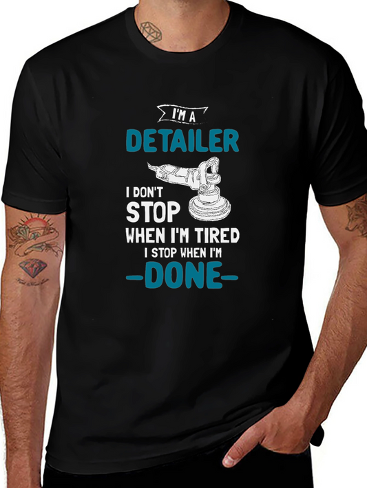 Camiseta Detallista: No Paro Hasta Terminar