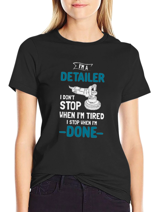 Camiseta Detallista: No Paro Hasta Terminar