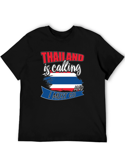 Camiseta Negra Tailandia Llama
