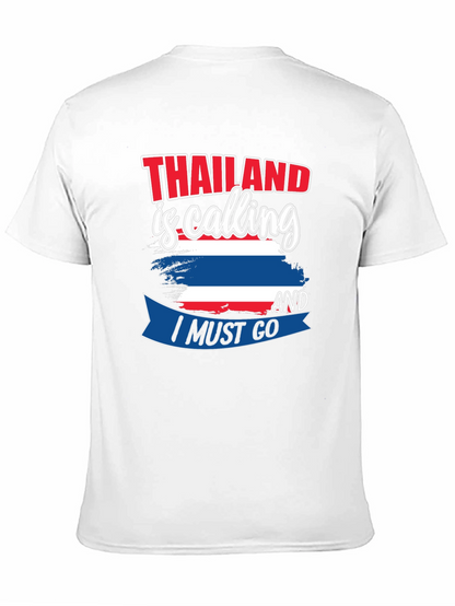 Camiseta Negra Tailandia Llama