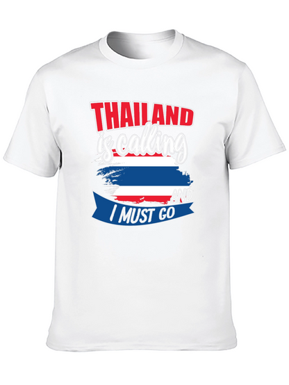 Camiseta Negra Tailandia Llama