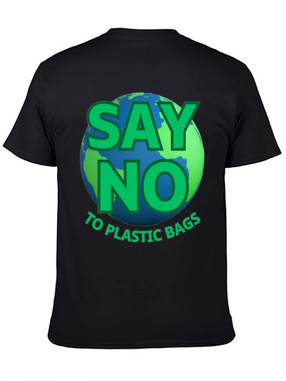 Camiseta ecológica: Di no a las bolsas de plástico