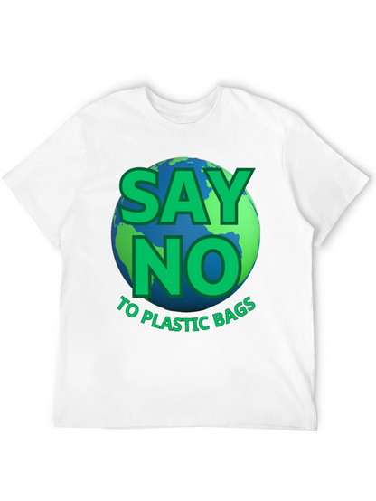 Camiseta ecológica: Di no a las bolsas de plástico