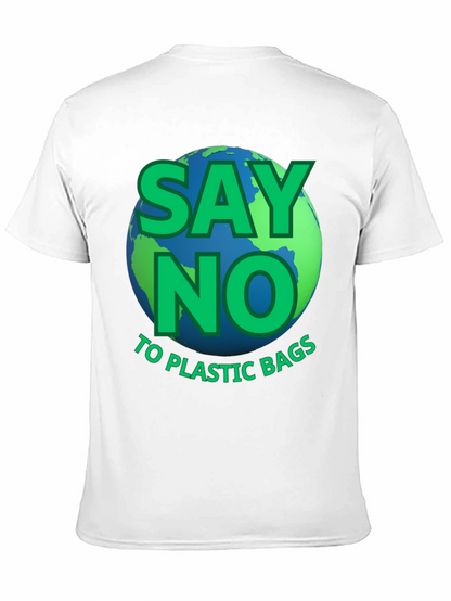 Camiseta ecológica: Di no a las bolsas de plástico