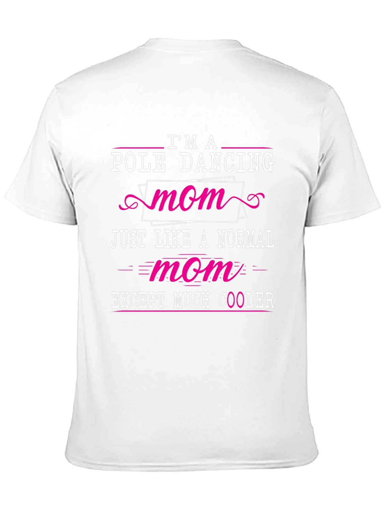 Camiseta Negra: Mamá Bailarina de Pole Dance