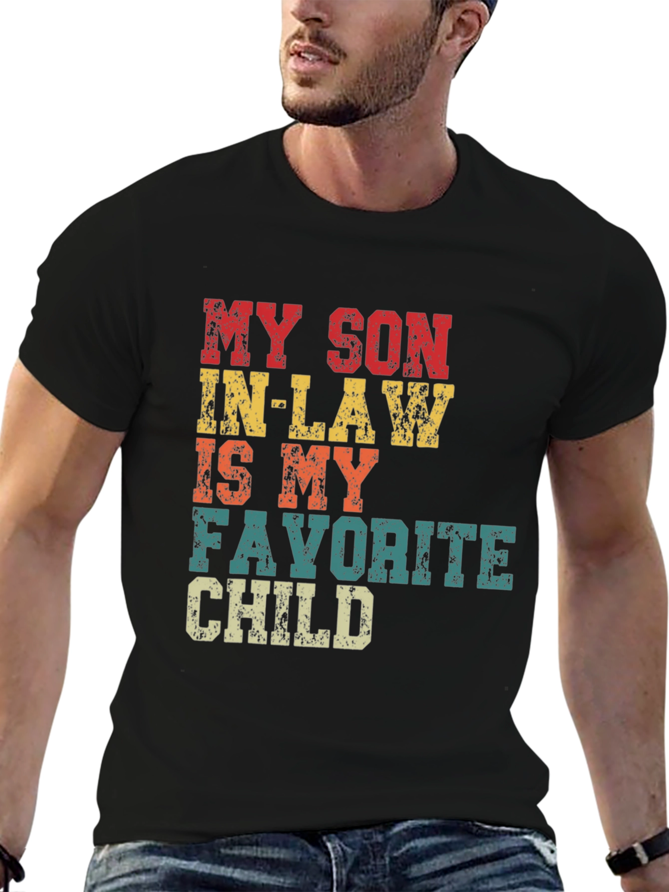 Camiseta Divertida Mi Yerno Hijo Favorito