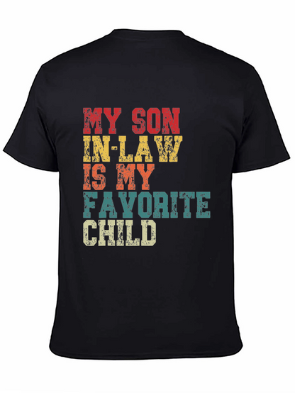 Camiseta Divertida Mi Yerno Hijo Favorito