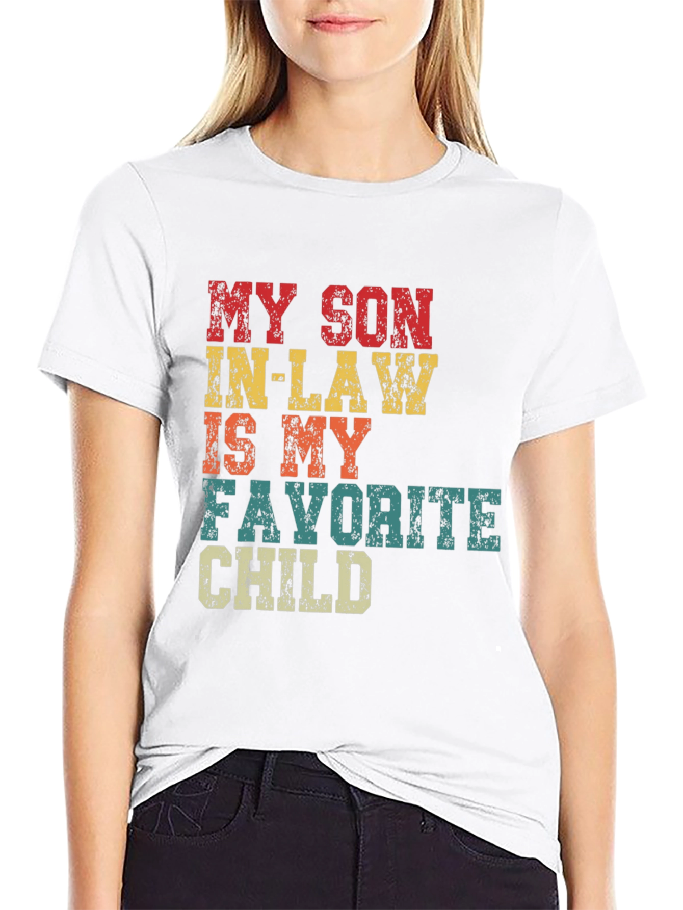 Camiseta Divertida Mi Yerno Hijo Favorito