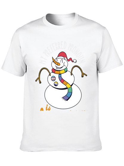Camiseta Mi Pronombre Preferido es Nieve