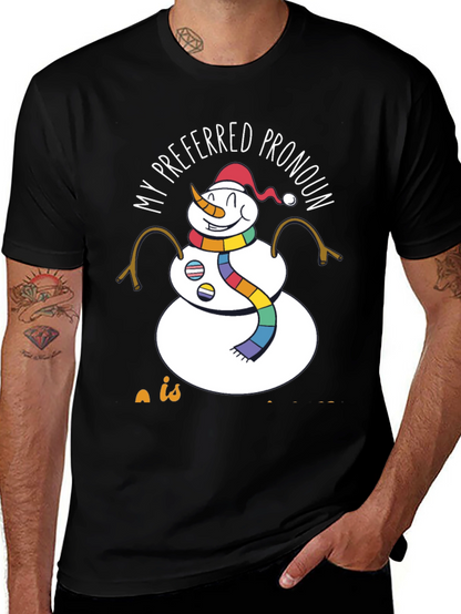 Camiseta Mi Pronombre Preferido es Nieve
