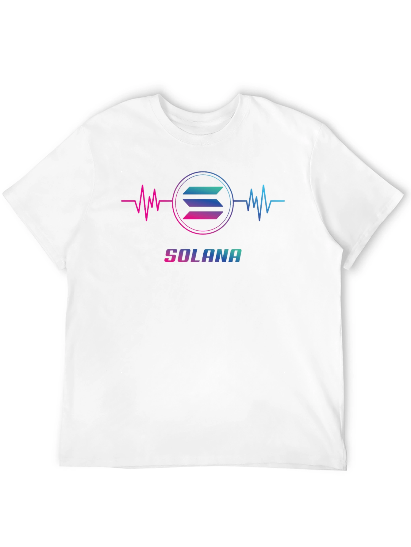 Camiseta Negra Solana Crypto para Hombre