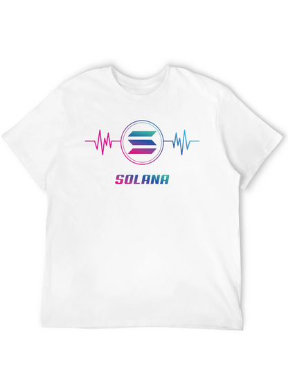 Camiseta Negra Solana Crypto para Hombre