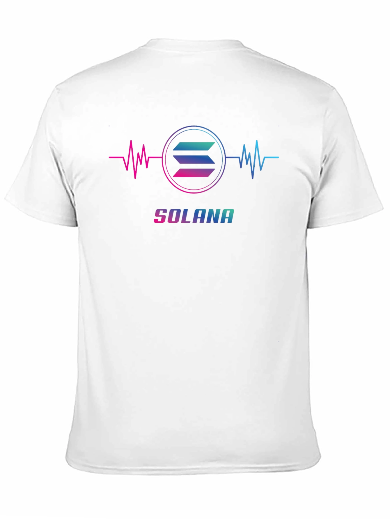 Camiseta Negra Solana Crypto para Hombre