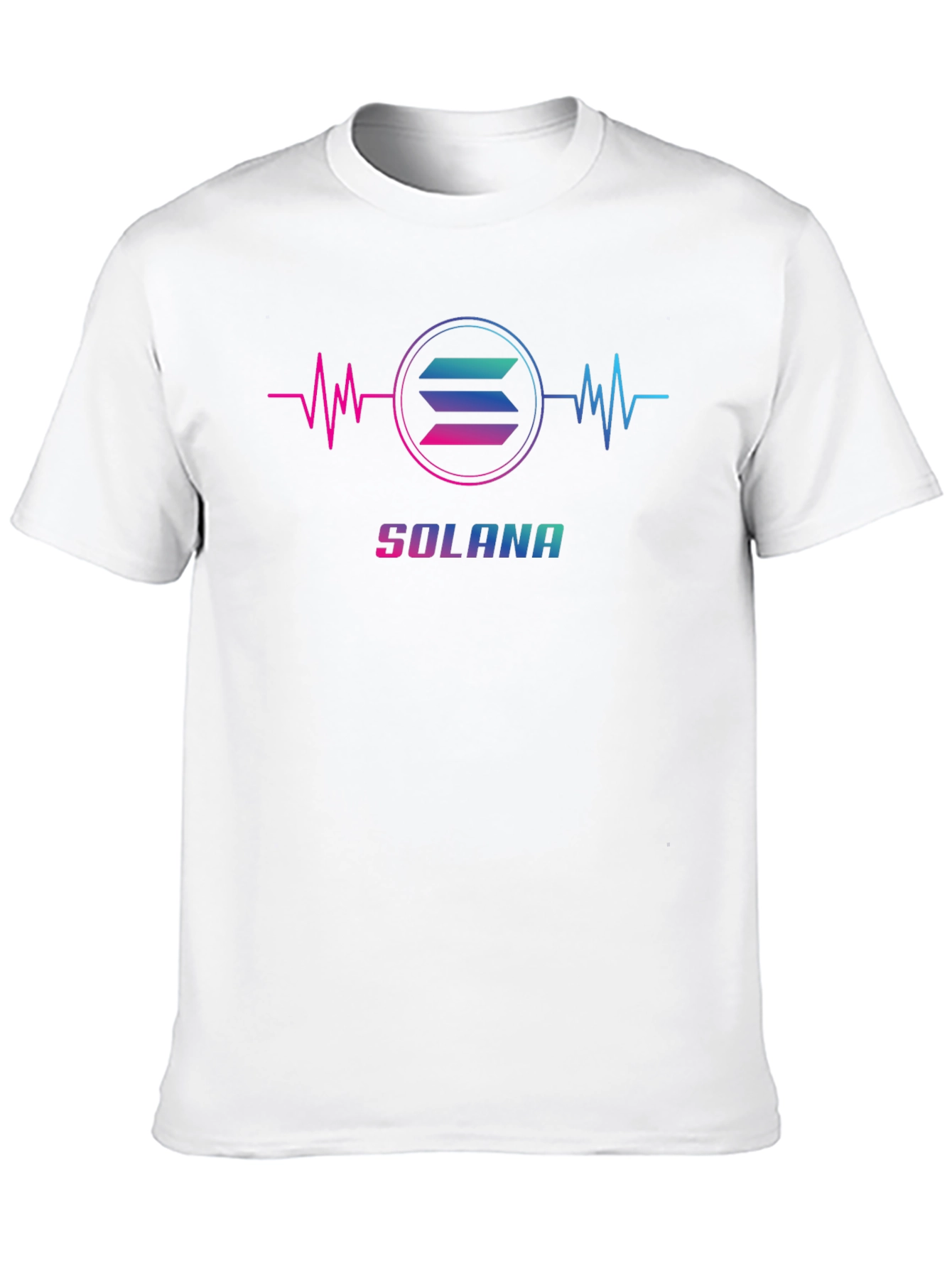 Camiseta Negra Solana Crypto para Hombre