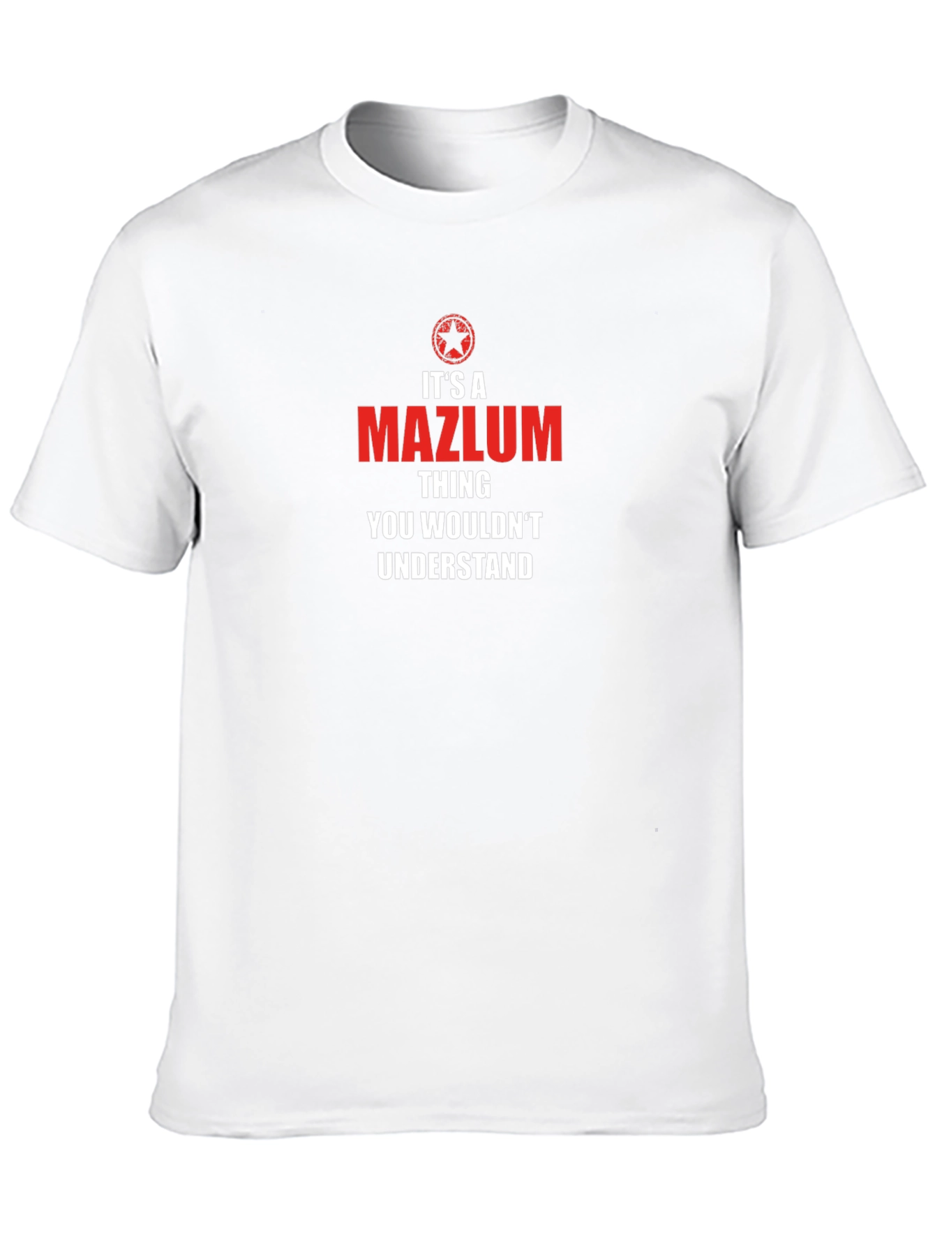 Camiseta Negra Mazlum Thing - Estilo Único