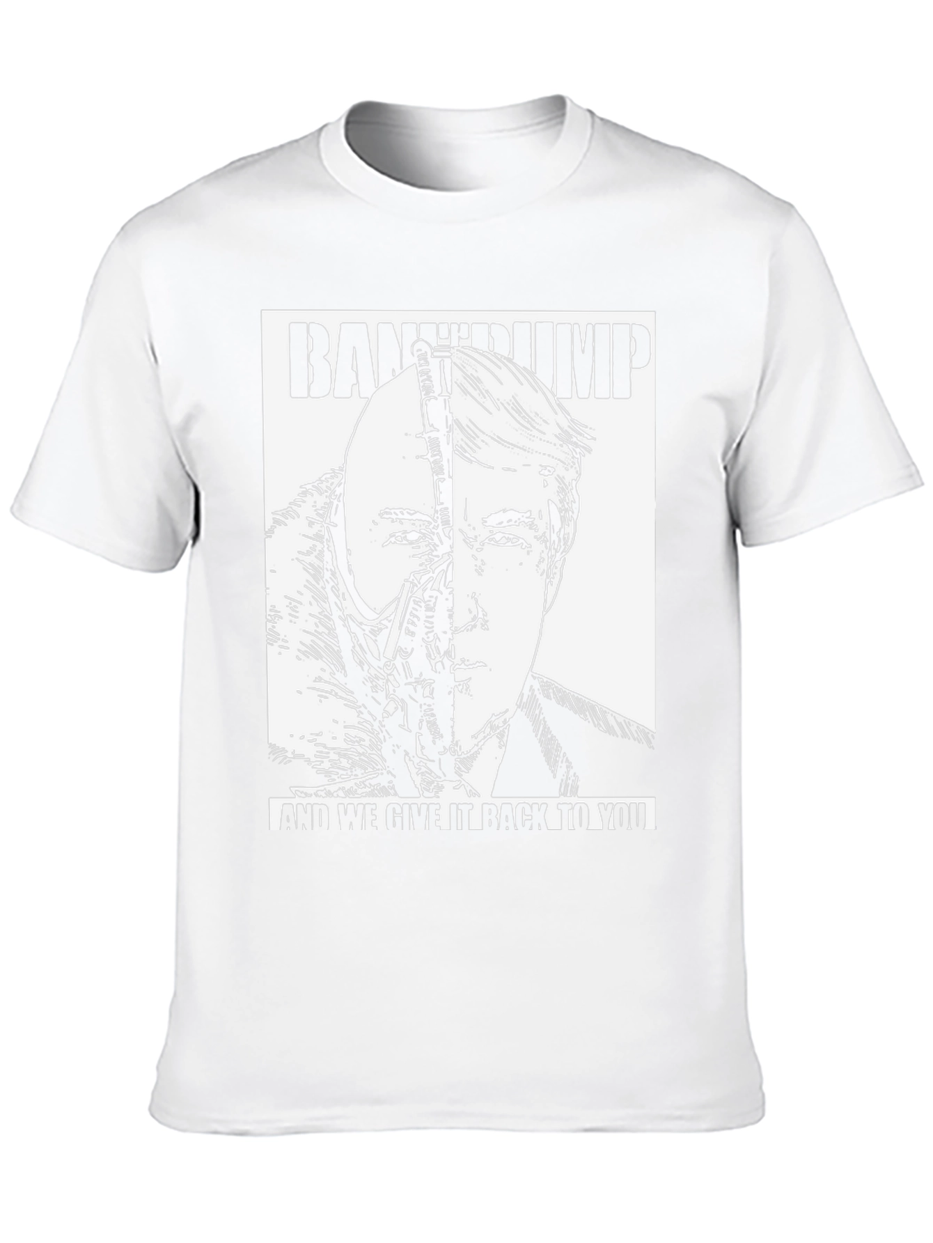 Camiseta gráfica: Ban Trump - Te lo devolvemos