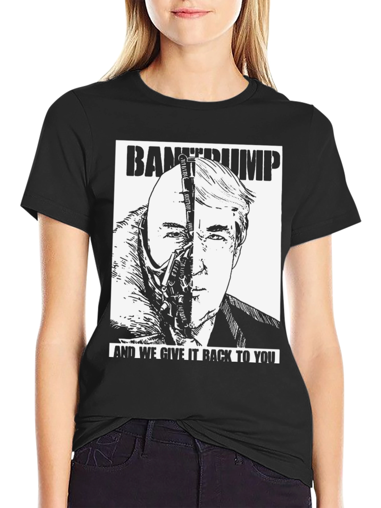 Camiseta gráfica: Ban Trump - Te lo devolvemos