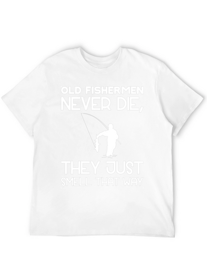 Camiseta Negra Viejos Pescadores