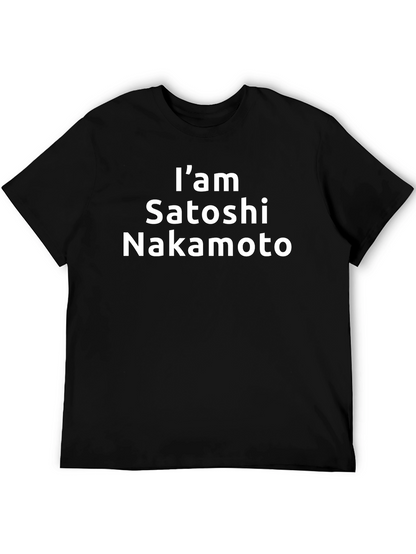 Camiseta Soy Satoshi Nakamoto - Crypto Fan