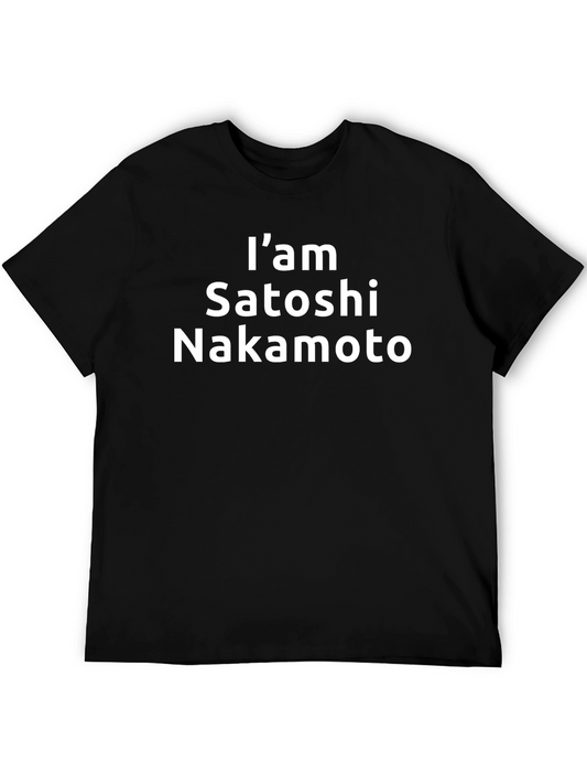 Camiseta Soy Satoshi Nakamoto - Crypto Fan