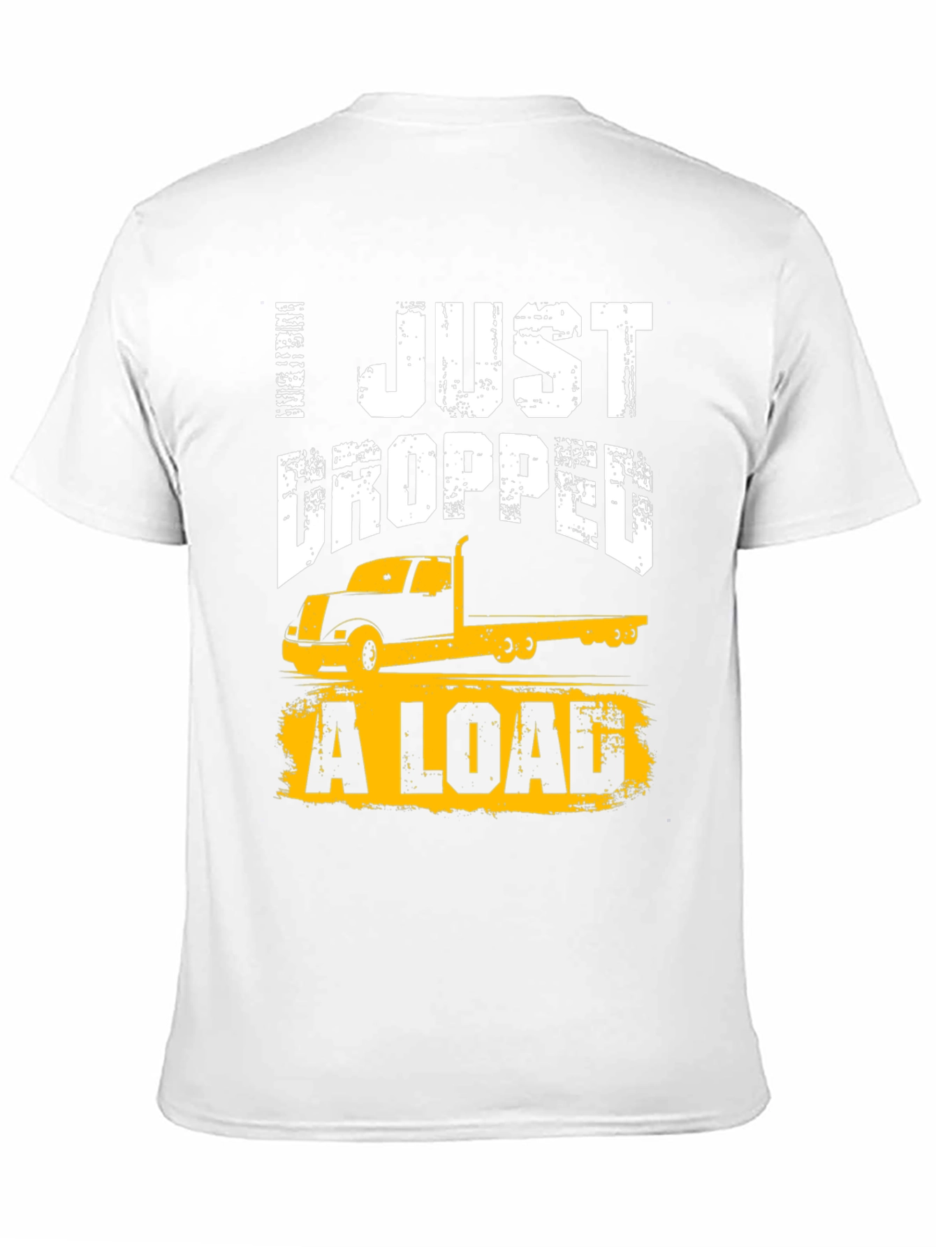 Camiseta Negra: I Just Dropped a Load