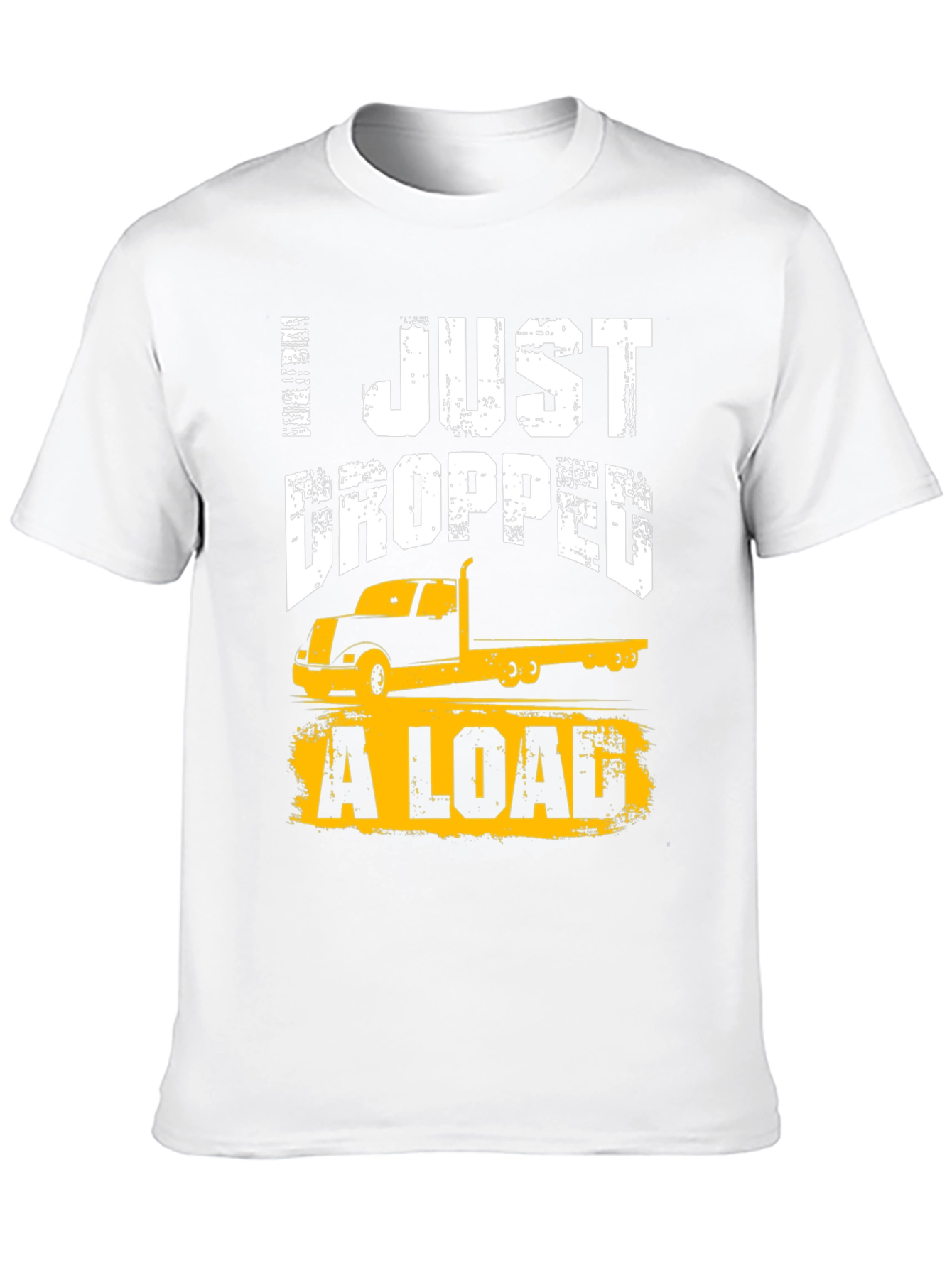 Camiseta Negra: I Just Dropped a Load