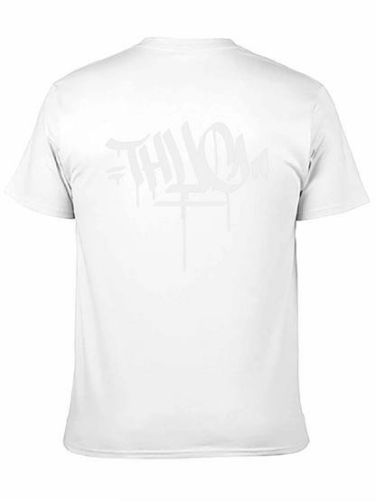 Camiseta Negra THUG Estilo Graffiti Urbano