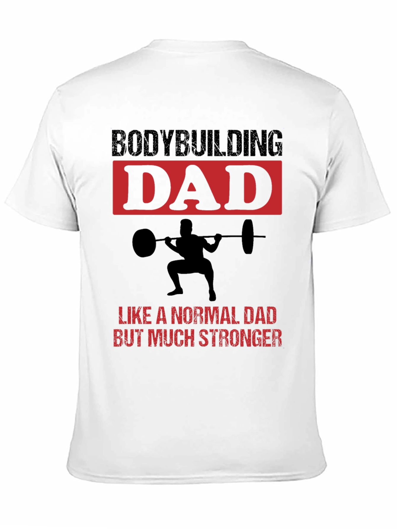 Camiseta Negra Bodybuilding Dad