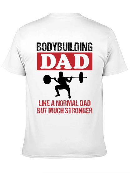 Camiseta Negra Bodybuilding Dad