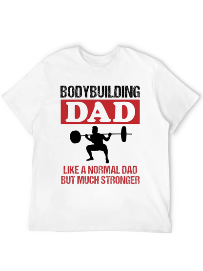 Camiseta Negra Bodybuilding Dad