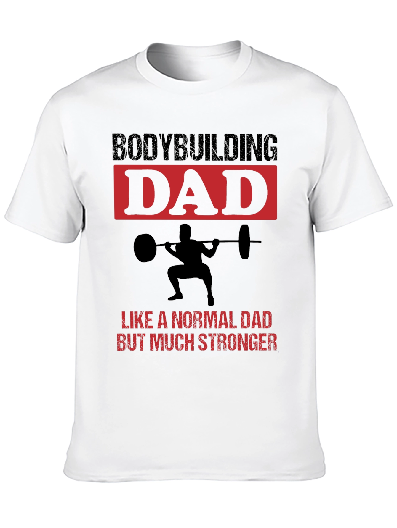 Camiseta Negra Bodybuilding Dad