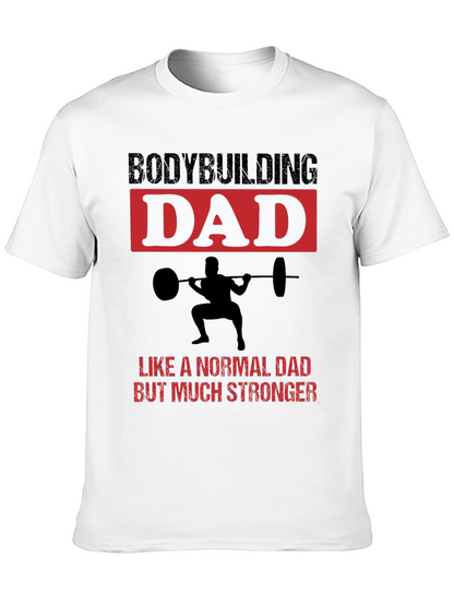 Camiseta Negra Bodybuilding Dad