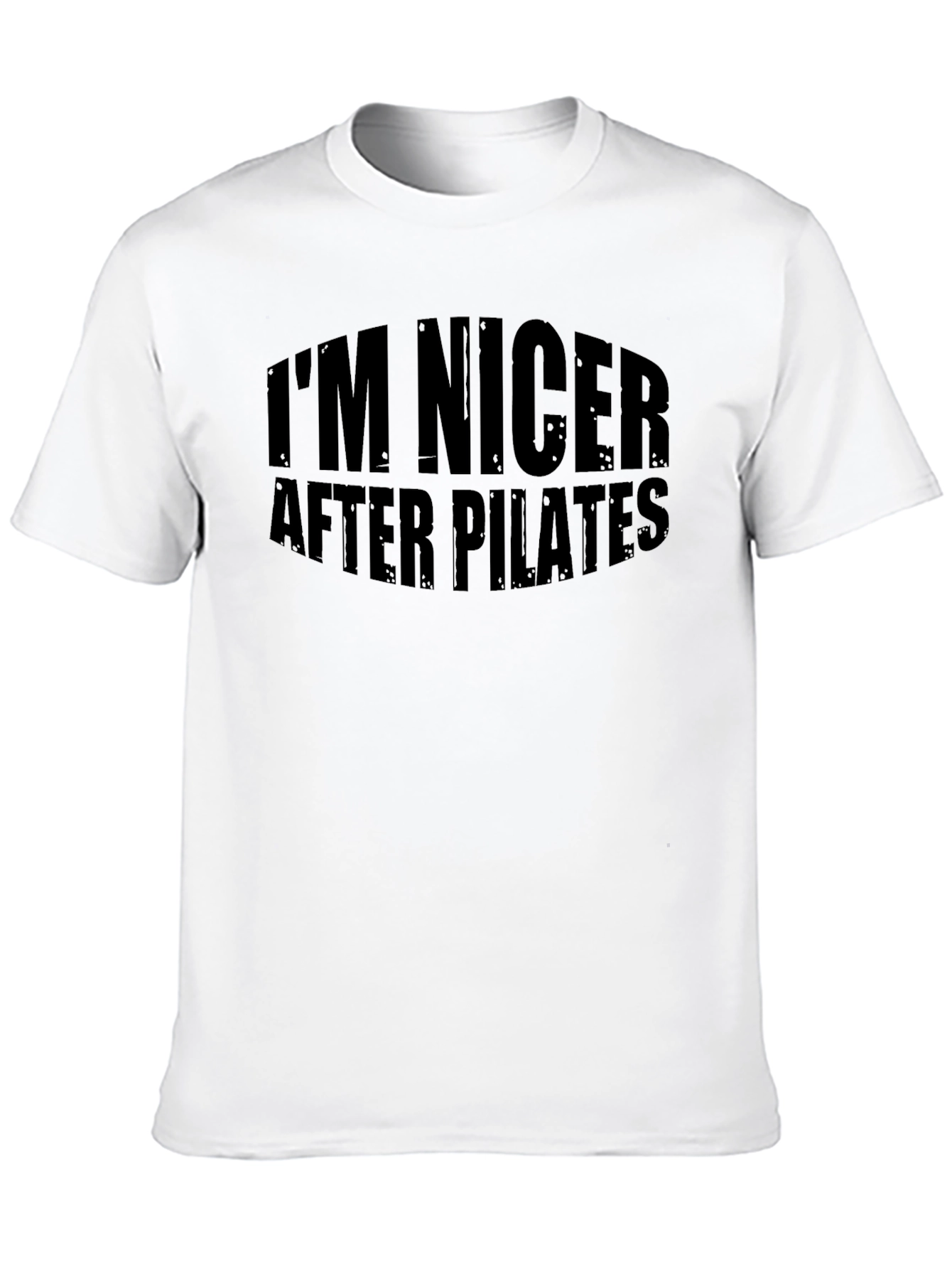 Camiseta Negra Im Nicer After Pilates