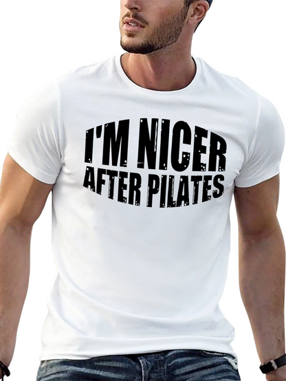 Camiseta Negra Im Nicer After Pilates