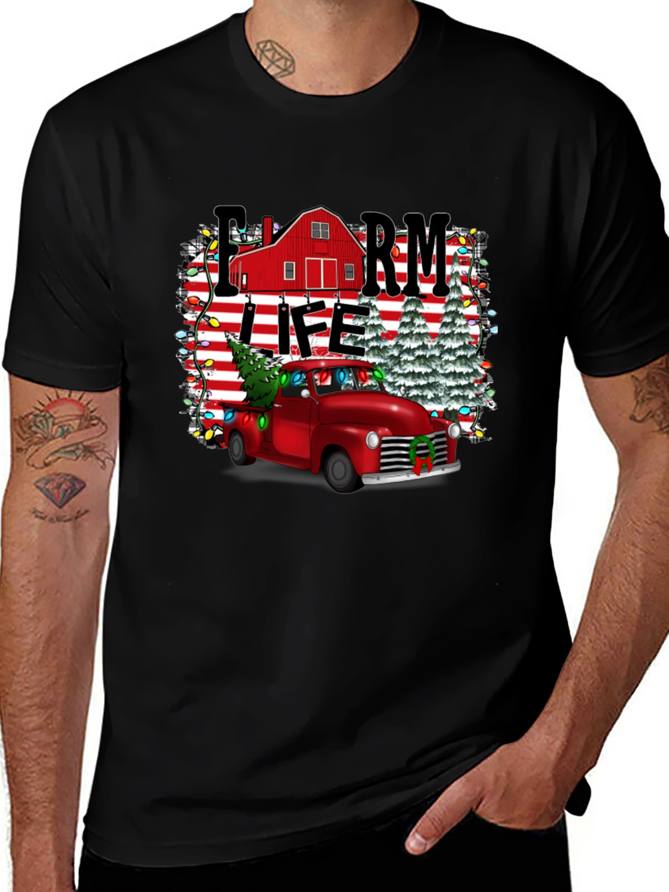 Camiseta Vida en la Granja Festiva