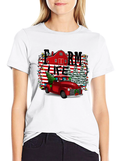 Camiseta Vida en la Granja Festiva