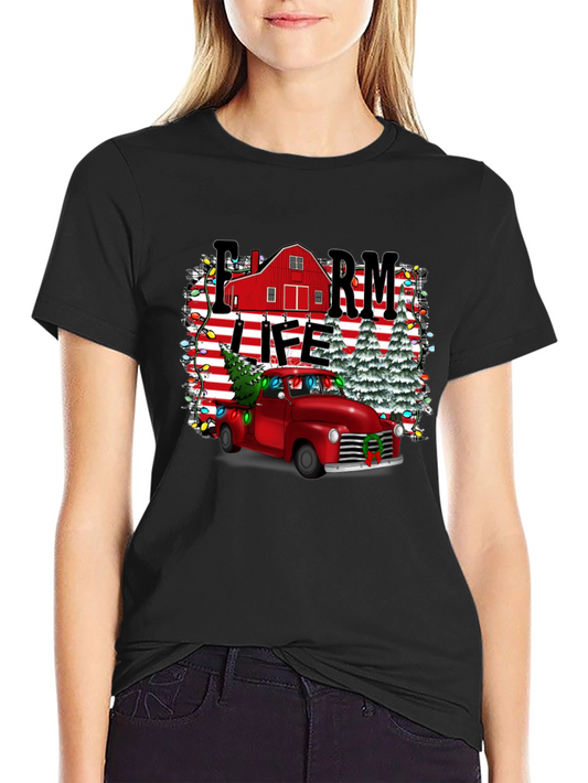 Camiseta Vida en la Granja Festiva