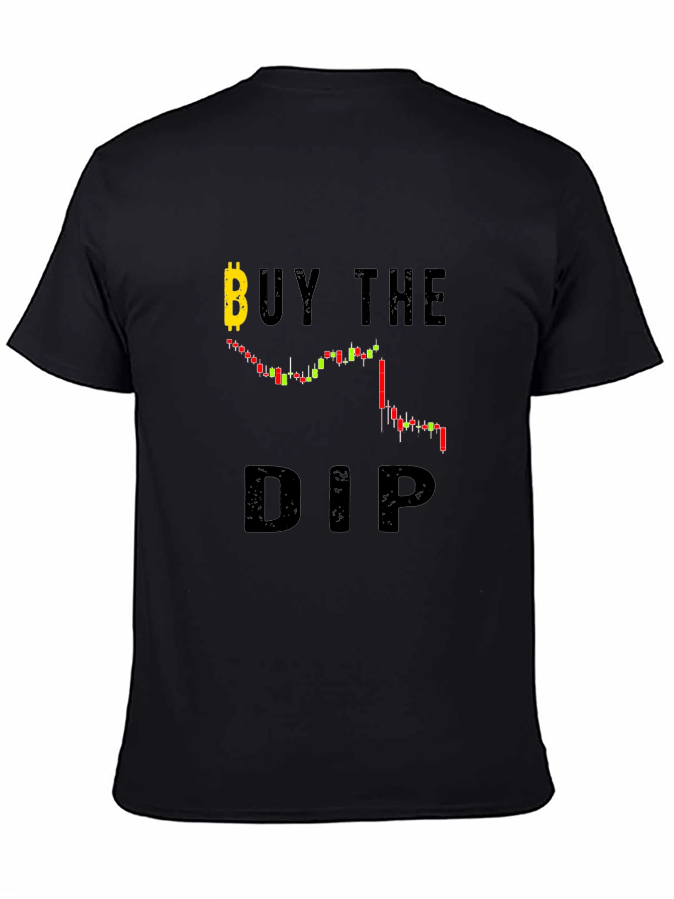 Camiseta Negra Compra la Baja Bitcoin