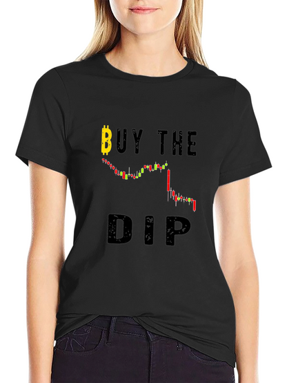 Camiseta Negra Compra la Baja Bitcoin