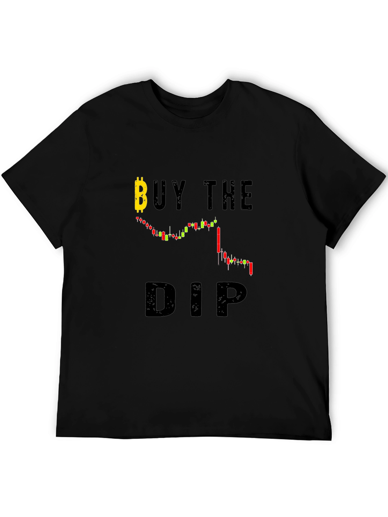 Camiseta Negra Compra la Baja Bitcoin