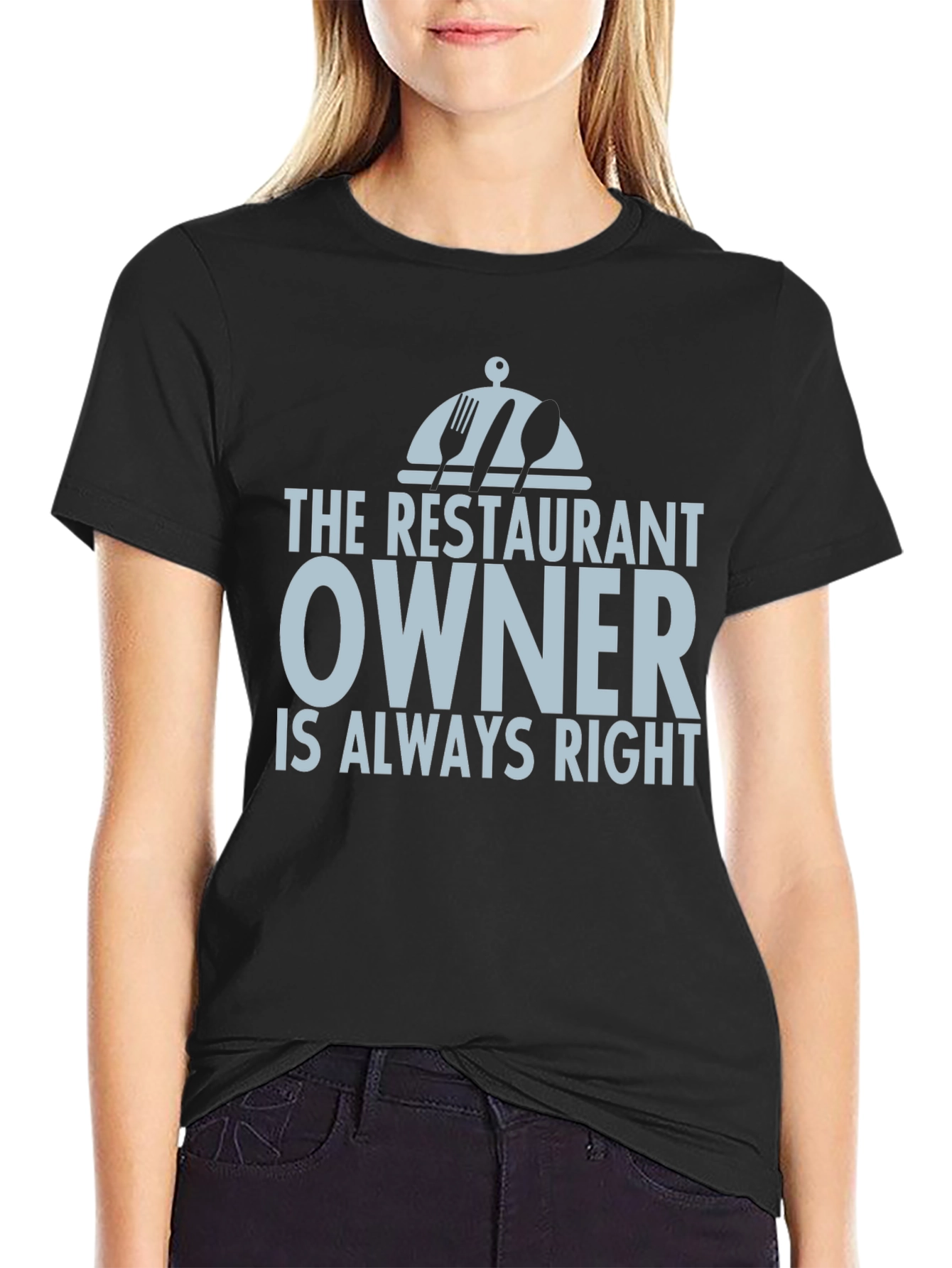 Camiseta Negra: El Dueño Siempre Tiene la Razón