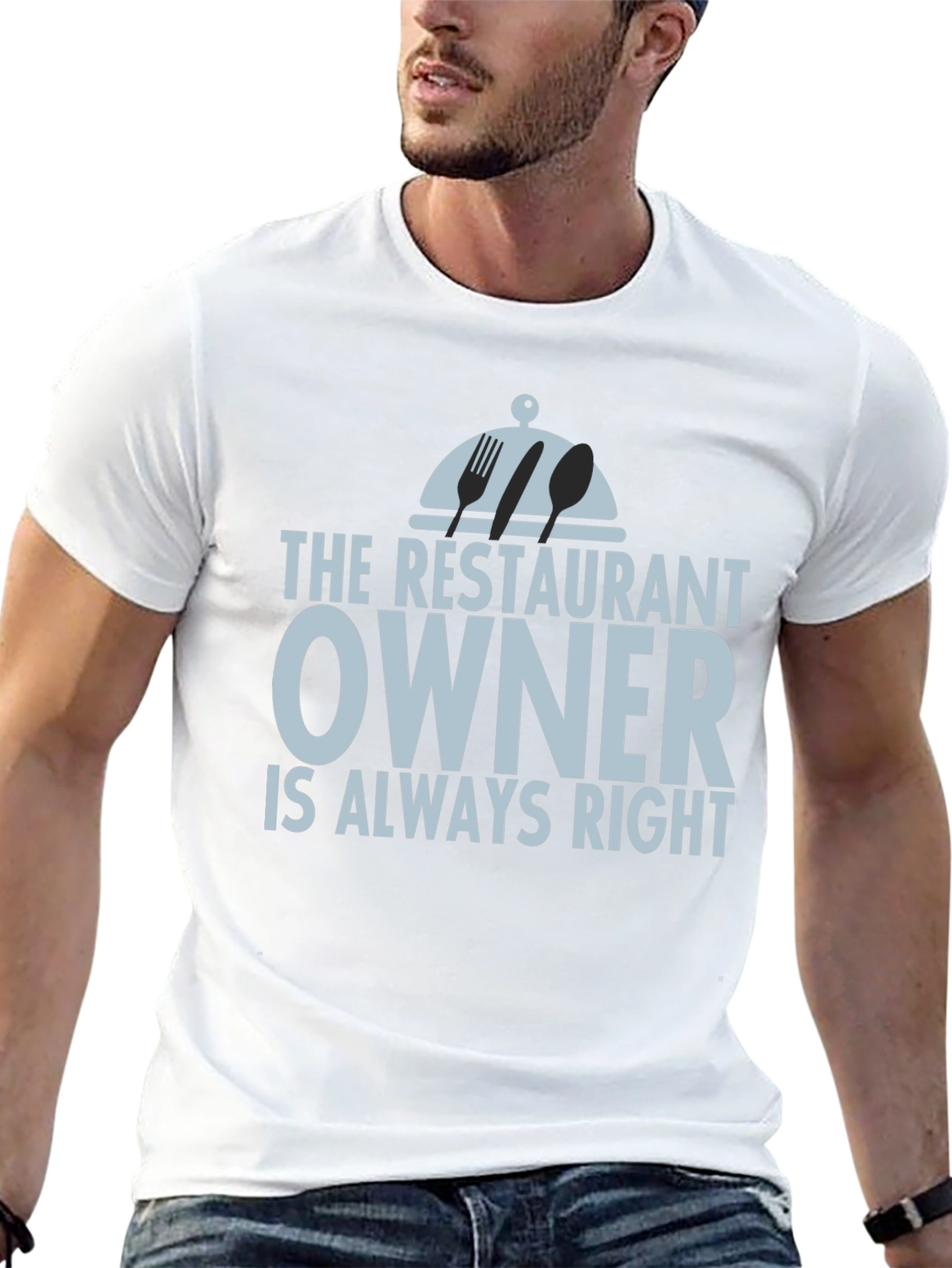 Camiseta Negra: El Dueño Siempre Tiene la Razón