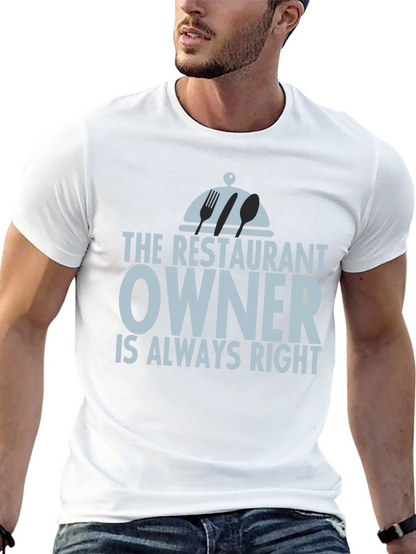 Camiseta Negra: El Dueño Siempre Tiene la Razón