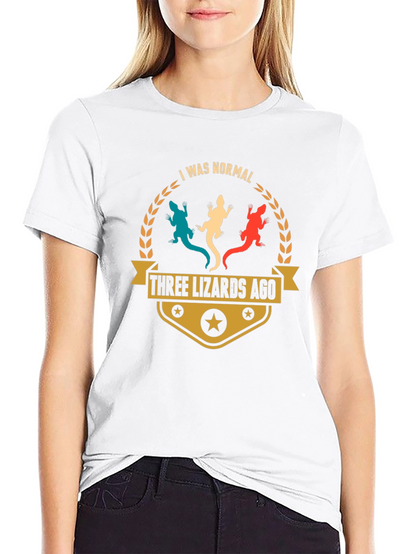 Camiseta Hombre Tres Lagartos Atrás Casual