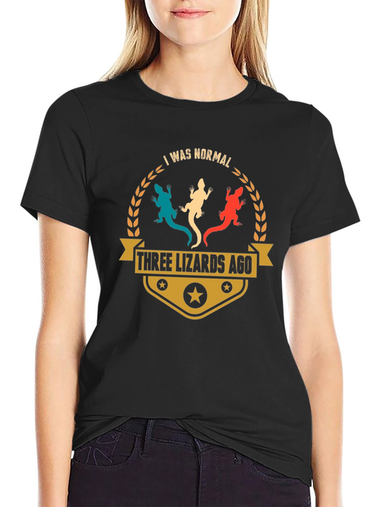 Camiseta Hombre Tres Lagartos Atrás Casual