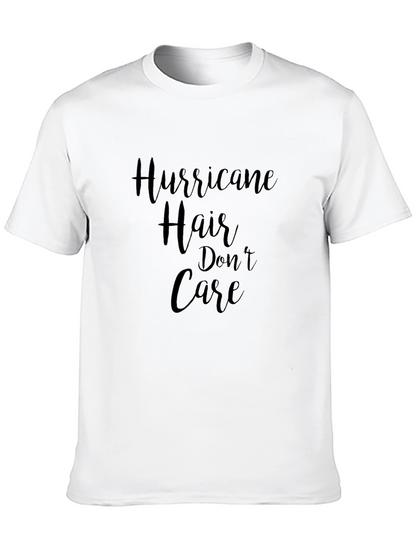 Camiseta Negra Hurricane Hair Dont Care